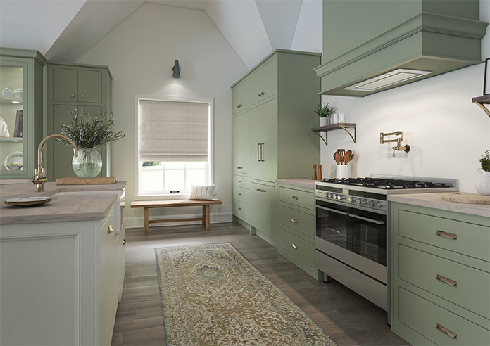 Braemar, Gull Grey - Roman Blind - Image 6